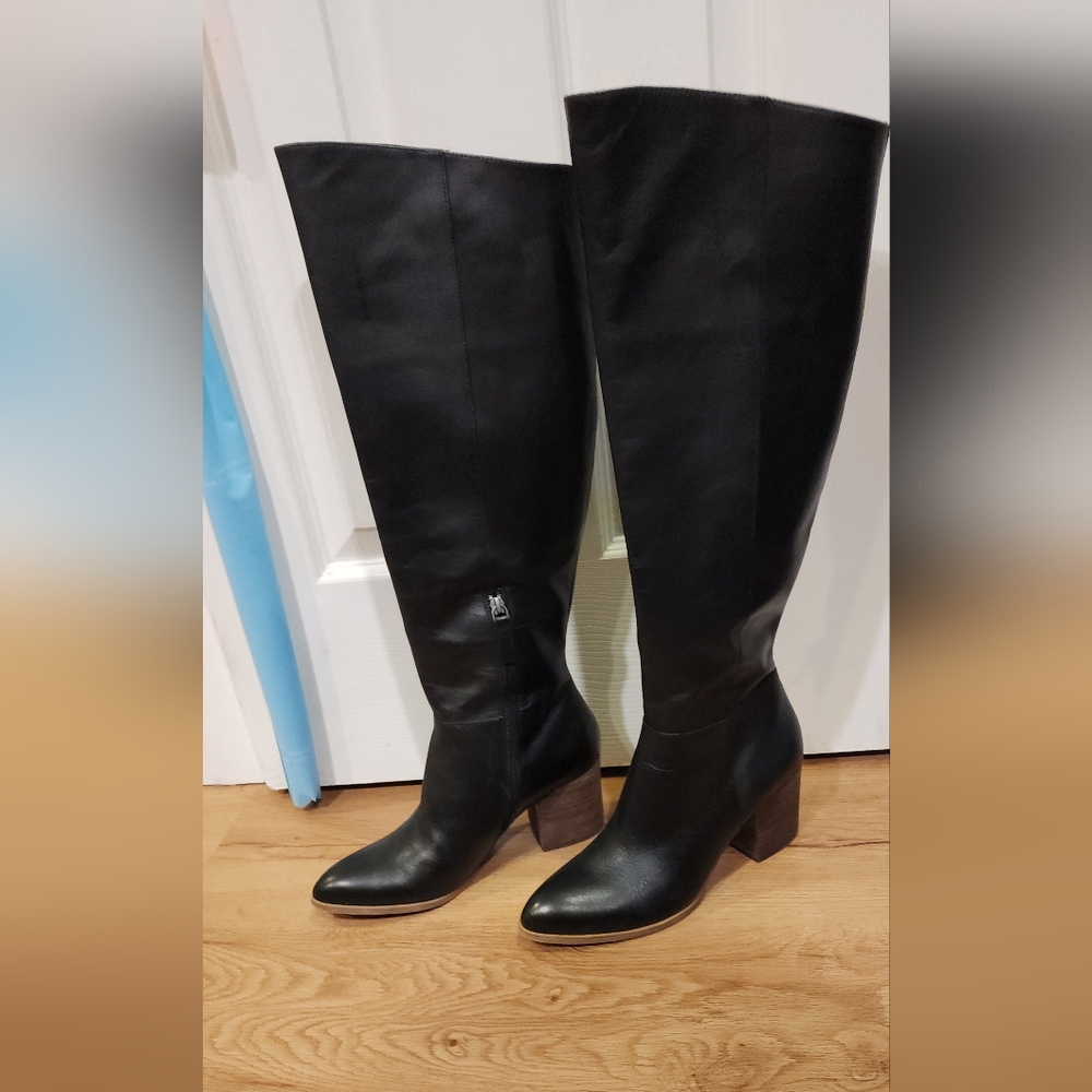 Caslon leather boots